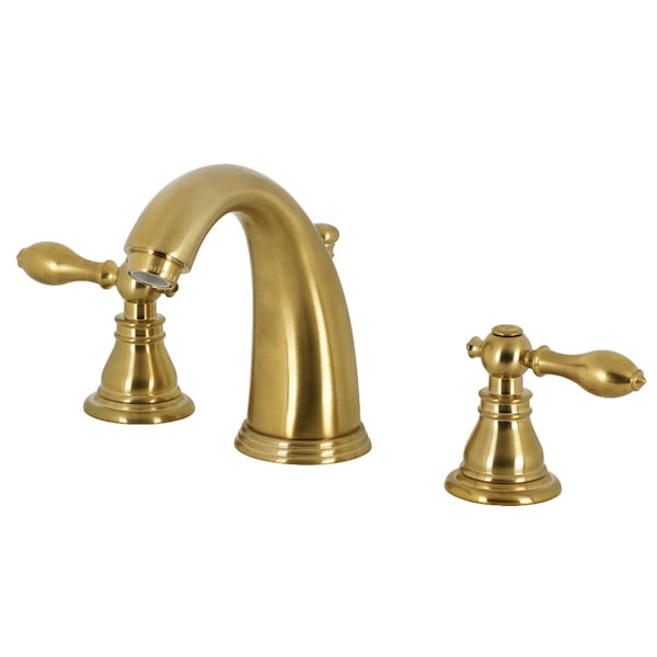 American Classic Widespread Bathroom Faucet W/Retail Pop-Up, Brass
